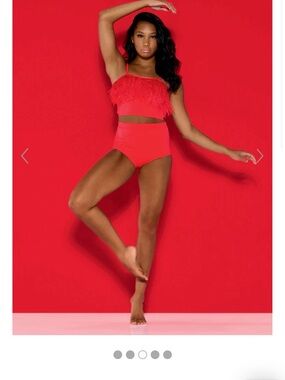 Kelle Dance Costume - Teen In A Feather Workd